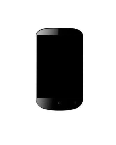LCD with Touch Screen for Karbonn A75 (display glass combo folder)