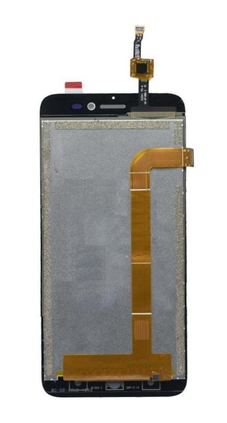 LCD with Touch Screen for Karbonn Aura Sleek Plus - Champagne (display glass combo folder)