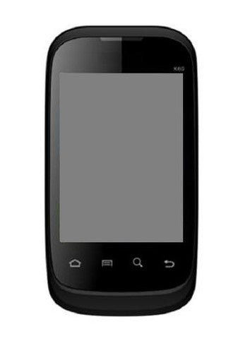 LCD with Touch Screen for Karbonn K60 (display glass combo folder)