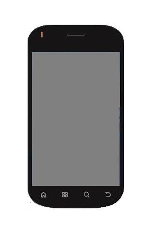 LCD with Touch Screen for Karbonn K76 Plus (display glass combo folder)
