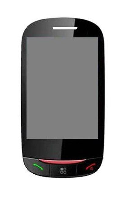 LCD with Touch Screen for Karbonn KT66 Thump (display glass combo folder)