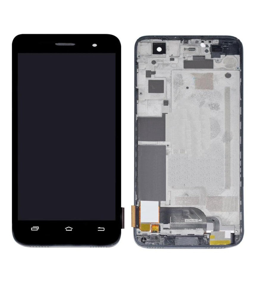LCD with Touch Screen for Karbonn Titanium Mach Two S360 (display glass combo folder)