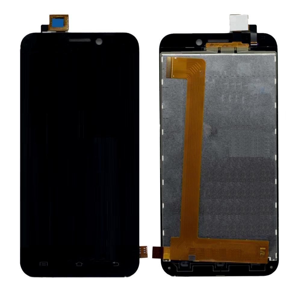 LCD with Touch Screen for Karbonn Titanium S200HD - Coffee (display glass combo folder)
