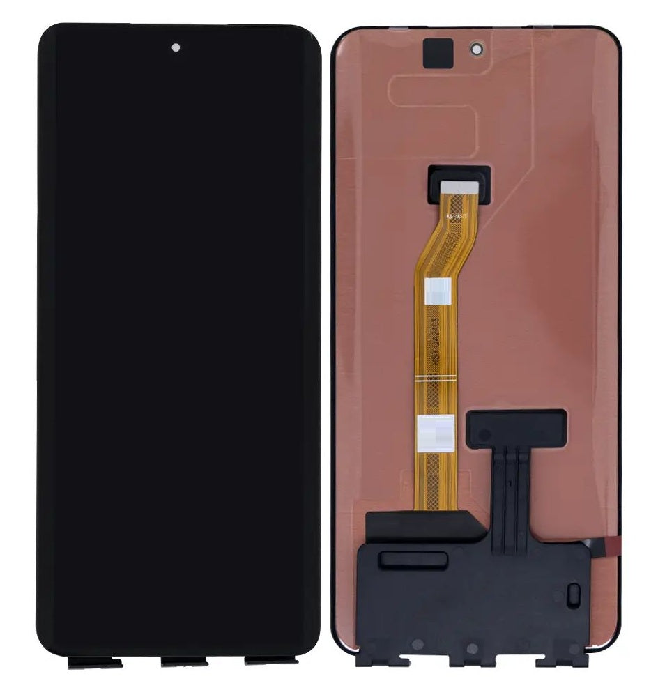 LCD with Touch Screen for Lava Agni 3 5G (display glass combo folder)