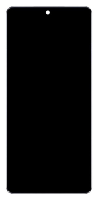 LCD with Touch Screen for Lava Blaze X 5G (display glass combo folder)
