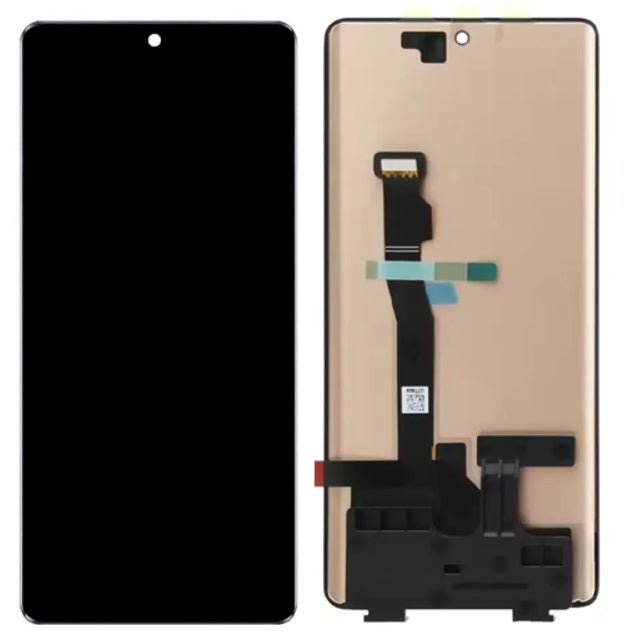 LCD with Touch Screen for Lava Blaze X 5G (display glass combo folder)