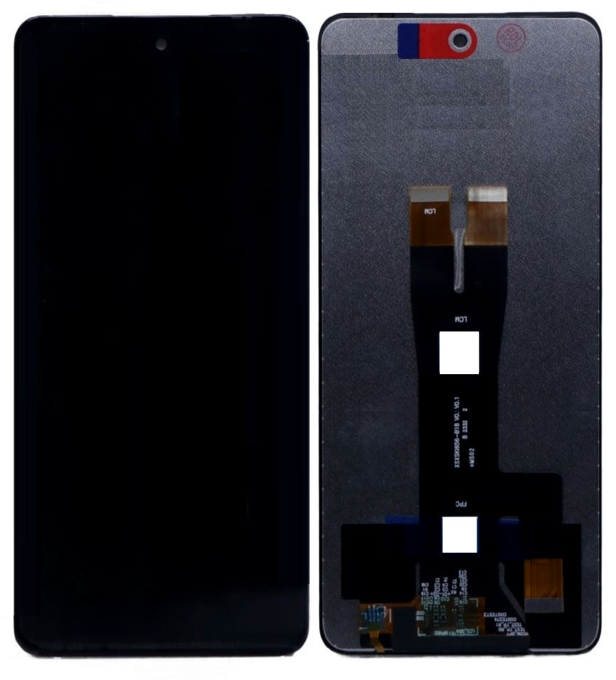 LCD with Touch Screen for Lava Yuva 3 (display glass combo folder)