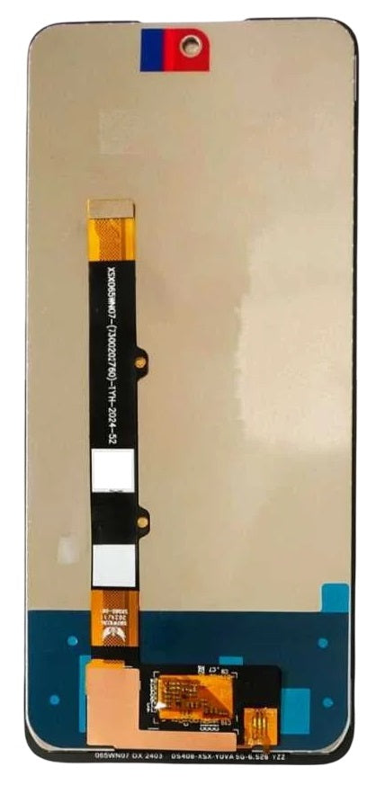 LCD with Touch Screen for Lava Yuva 5G (display glass combo folder)