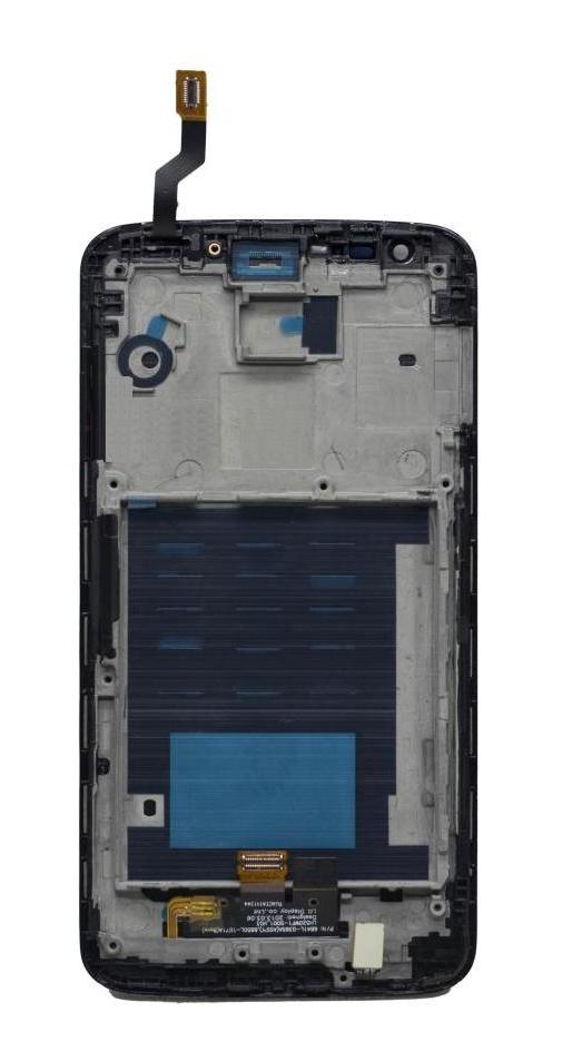 LCD with Touch Screen for LG G2 (display glass combo folder)