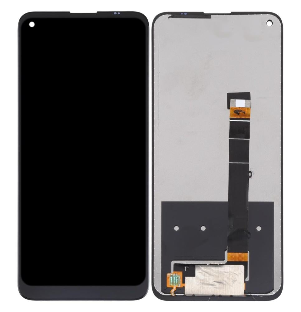 LCD with Touch Screen for LG Q61 (display glass combo folder)