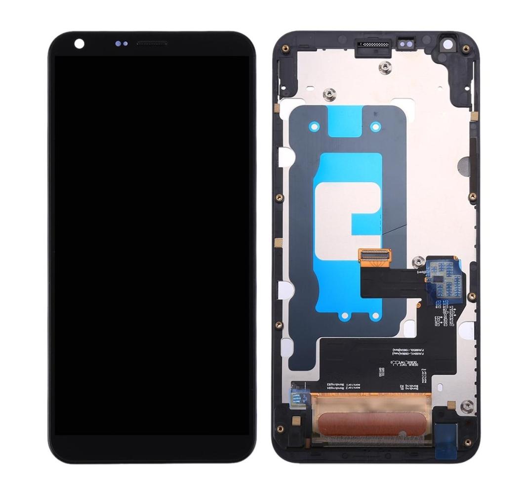 LCD with Touch Screen for LG Q6 (display glass combo folder)