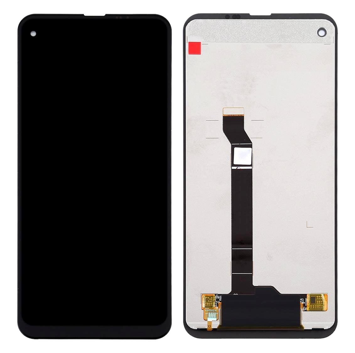 LCD with Touch Screen for LG Q70 (display glass combo folder)