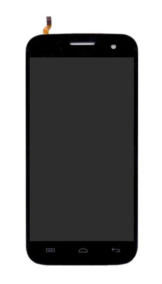 LCD with Touch Screen for Micromax Canvas 2.2 A114 (display glass combo folder)