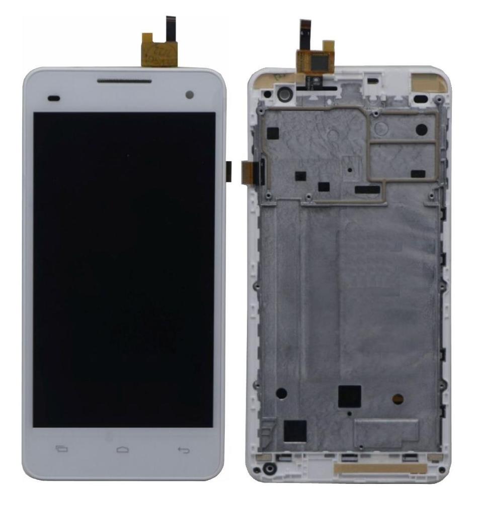 LCD with Touch Screen for Micromax Canvas HD Plus A190 (display glass combo folder)