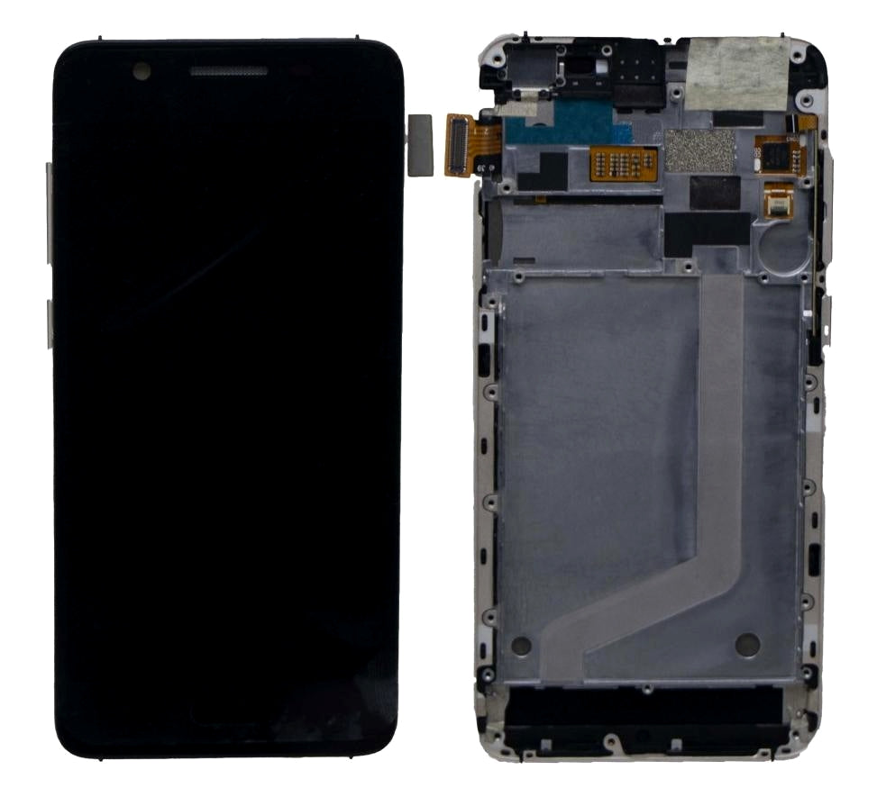 LCD with Touch Screen for Micromax Canvas Knight 2 E471 (display glass combo folder)