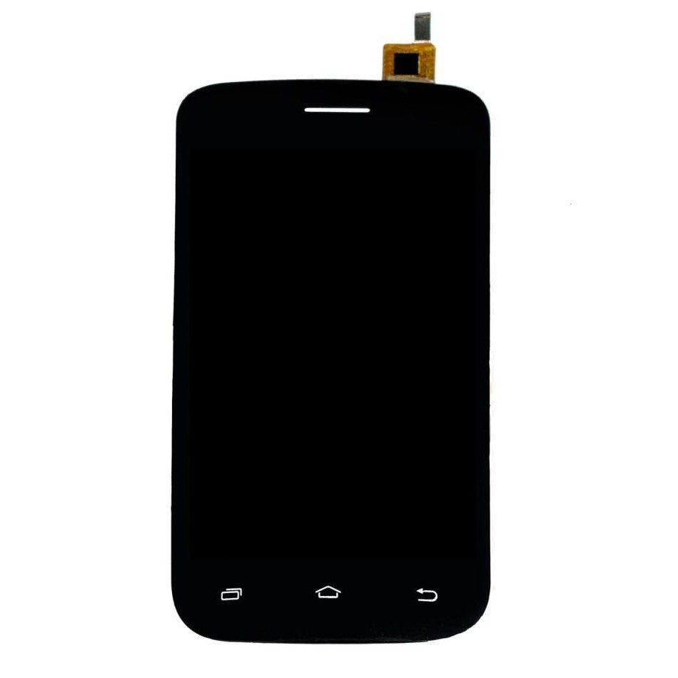 LCD with Touch Screen for Micromax X989 (display glass combo folder)