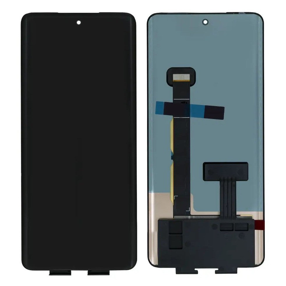 LCD with Touch Screen for Motorola Edge 40 Neo - Cyan (display glass combo folder)