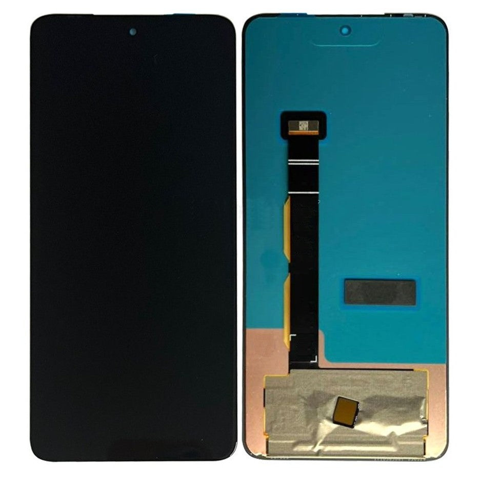 LCD with Touch Screen for Motorola Moto G84 - Light Blue (display glass combo folder)