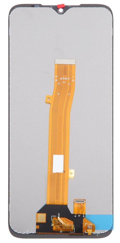 LCD with Touch Screen for Nokia C12 - Cyan (display glass combo folder)