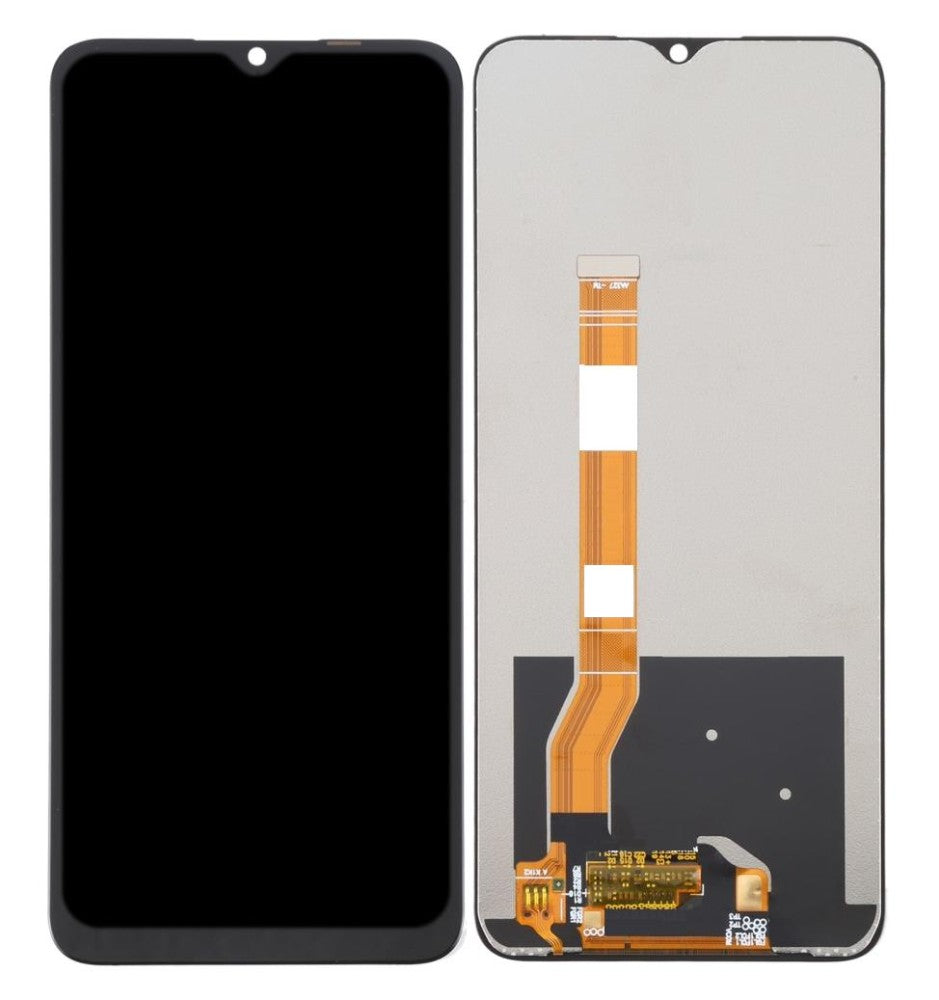 LCD with Touch Screen for Realme C35 (display glass combo folder)