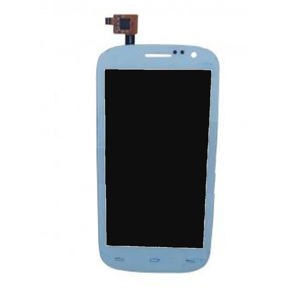 LCD with Touch Screen for Spice Smart Flo Ivory Mi-450 (display glass combo folder)