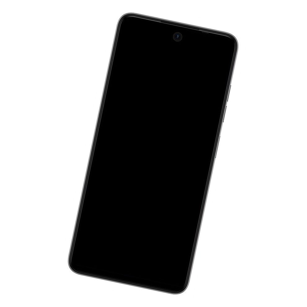Camera Lens Glass with Frame for Tecno Spark 20C Black