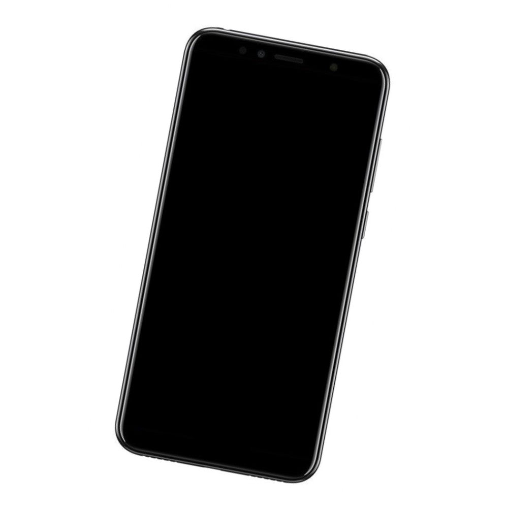 Camera Lens Glass with Frame for Honor 7A Blue