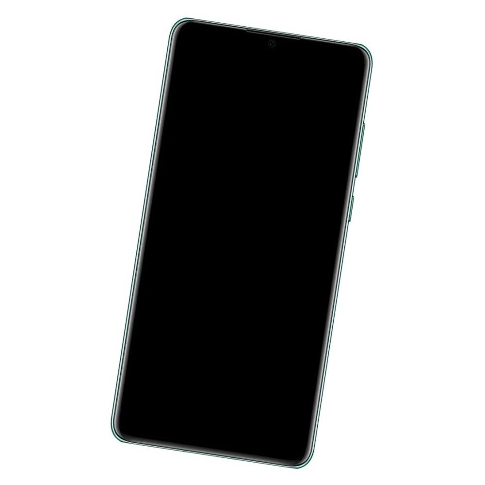 Camera Lens Glass with Frame for Huawei P30 White