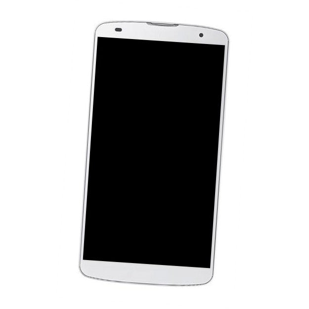 Camera Lens Glass with Frame for LG G Pro 2 F350 White