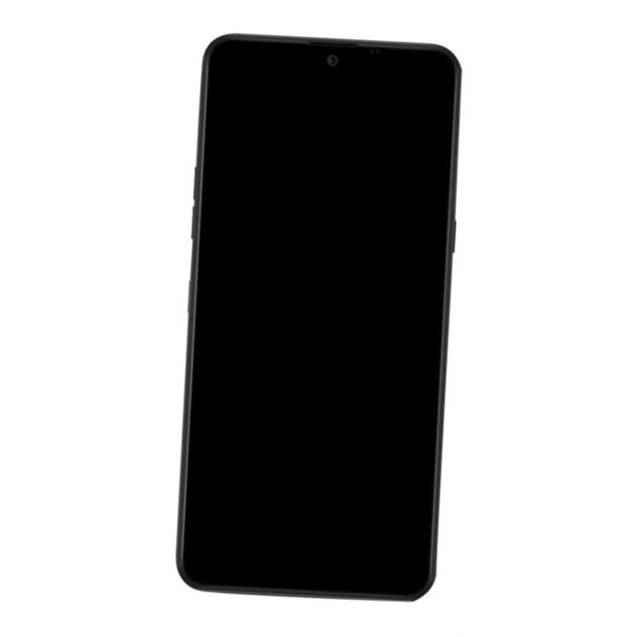 Camera Lens Glass with Frame for LG K50S Blue
