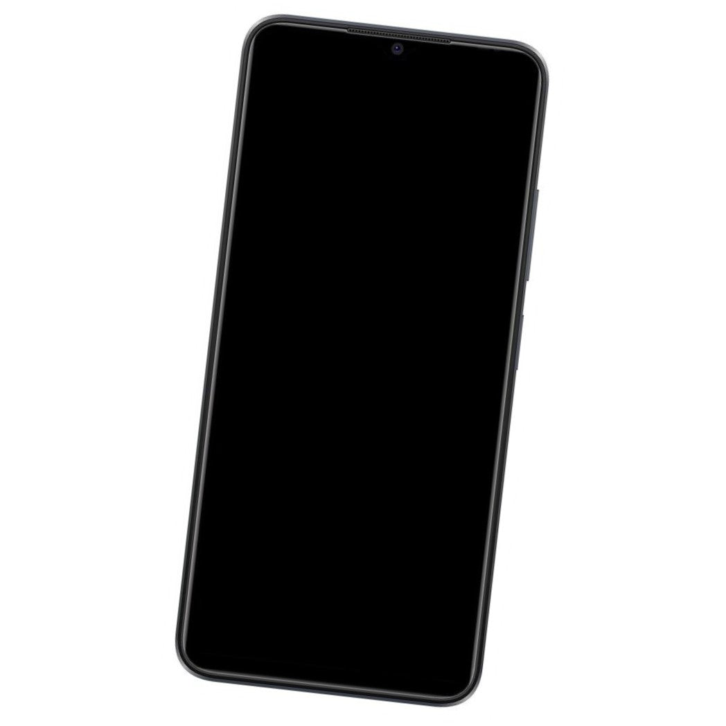 Camera Lens Glass with Frame for ZTE Blade A54 Black