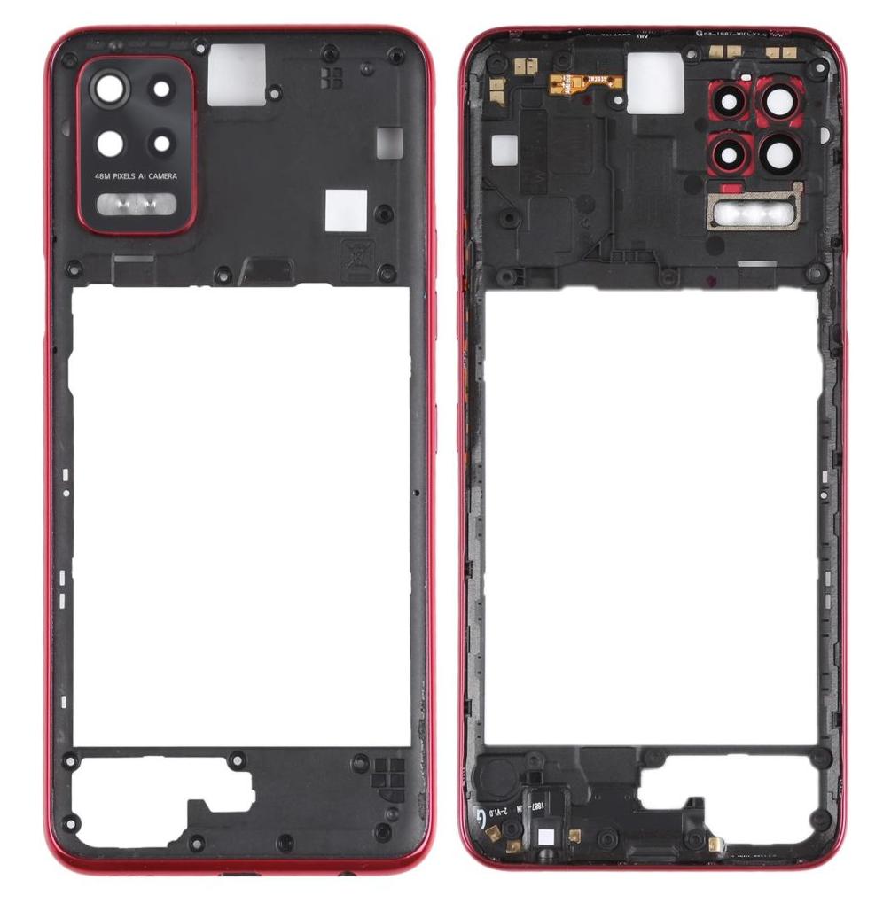 Middle Frame Ring Only for LG Q52 Red