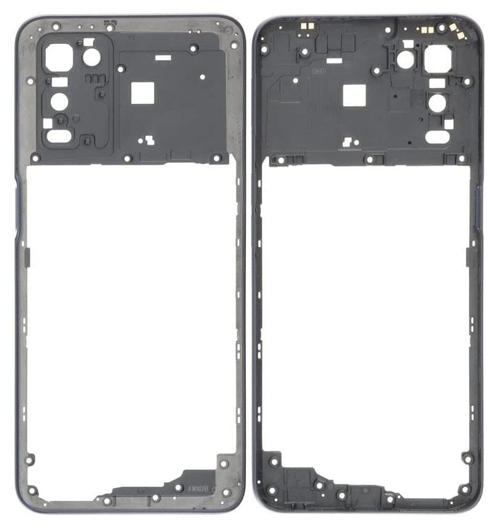 Middle Frame Ring Only for Oppo A54 Black
