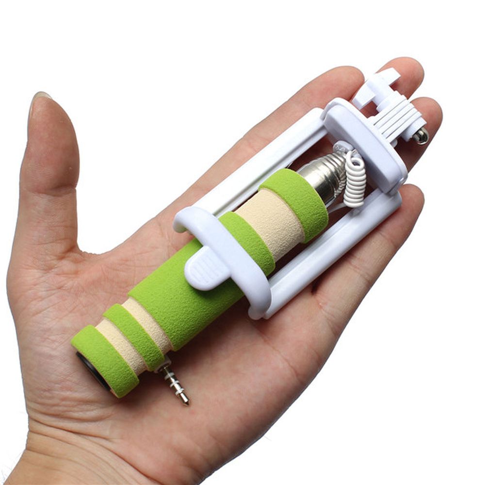 Mini Selfie Stick for Intex Aqua Xtreme - With Aux Cable