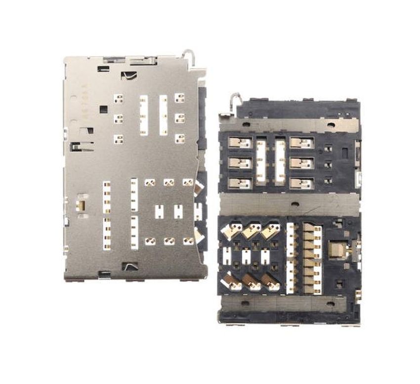 MMC + Sim Connector for LG Q8 2018