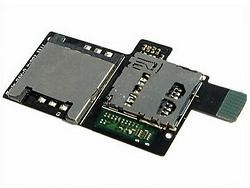 MMC + Sim Connector for HTC Sensation Xe G18 Z715e