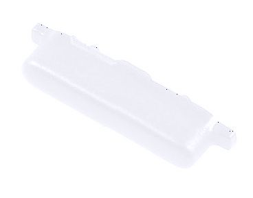 Power Button Outer for BLU Studio X8 HD 2019 White - Plastic On Off Switch