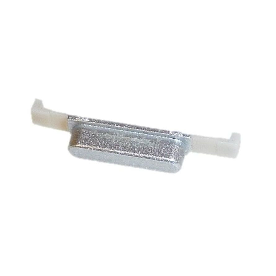 Power Button Outer for HTC One Max Silver - Plastic On Off Switch