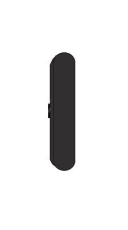 Power Button Outer for HTC One X AT and T Black - Plastic On Off Switch