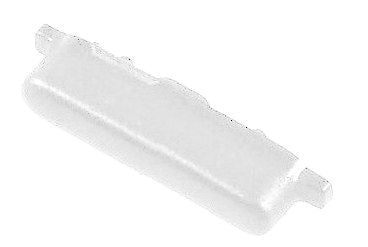 Power Button Outer for Huawei Nova Flip S White - Plastic On Off Switch