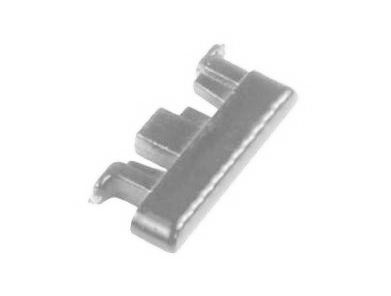 Power Button Outer for Micromax In 2c Silver - Plastic On Off Switch