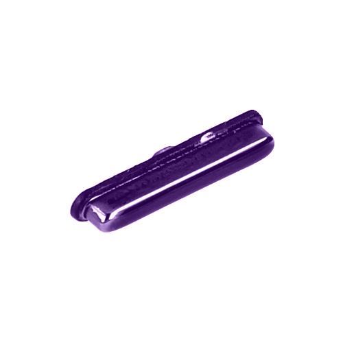 Power Button Outer for Motorola Edge 20 Fusion Purple - Plastic On Off Switch