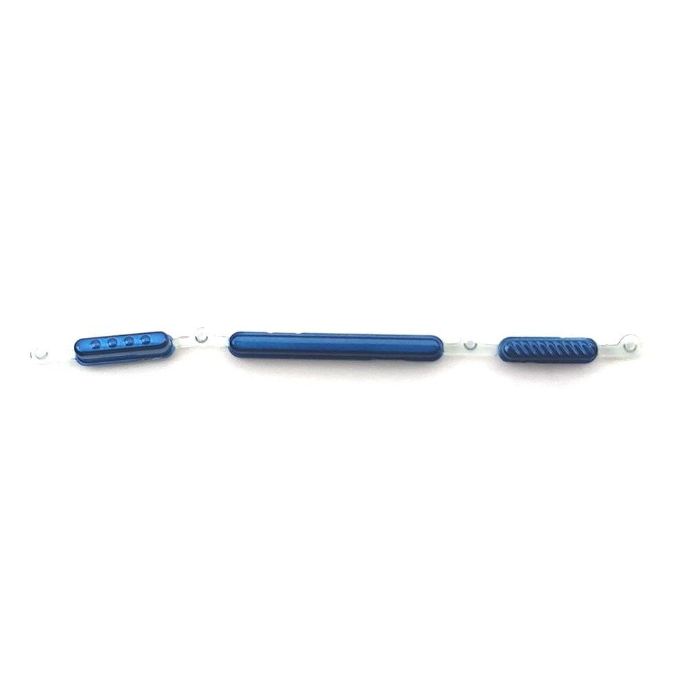 Power Button Outer for Motorola One Fusion Plus Blue - Plastic On Off Switch