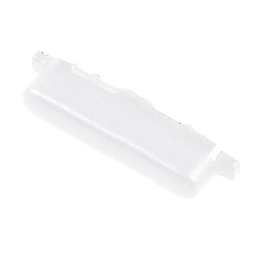 Power Button Outer for Tecno Spark Slim White - Plastic On Off Switch