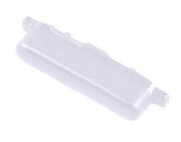 Power Button Outer for ZTE Nubia Red Magic 8S Pro Silver - Plastic On Off Switch