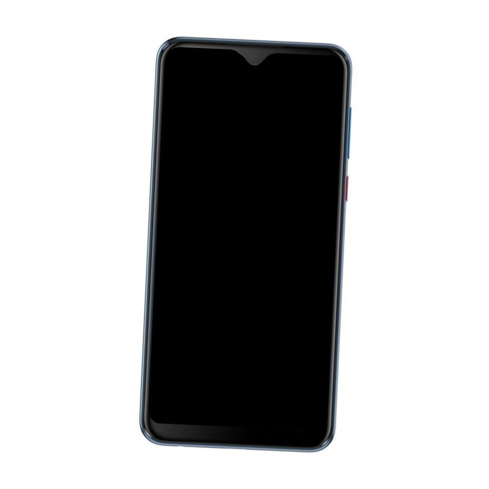 Camera Lens Glass with Frame for HTC Desire 19 Plus Black