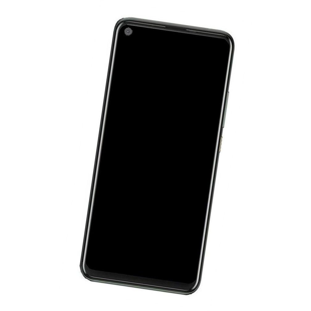 Camera Lens Glass with Frame for HTC U20 Black