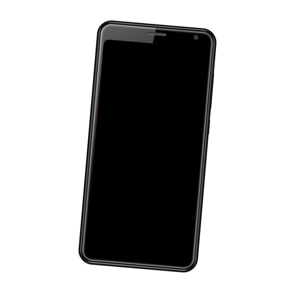 Camera Lens Glass with Frame for Karbonn Vue 1 Black