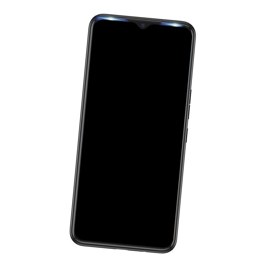 Camera Lens Glass with Frame for Tecno Spark 7 Blue