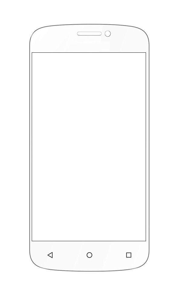Front Glass for BLU Advance 4.0 M